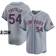 Jose Castillo Men's New York Mets Gray Limited Away Jersey