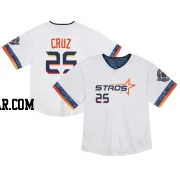 Jose Cruz Jr. Toddler Houston Astros White Limited 2025 City Connect Jersey