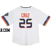 Jose Cruz Jr. Toddler Houston Astros White Limited 2025 City Connect Jersey
