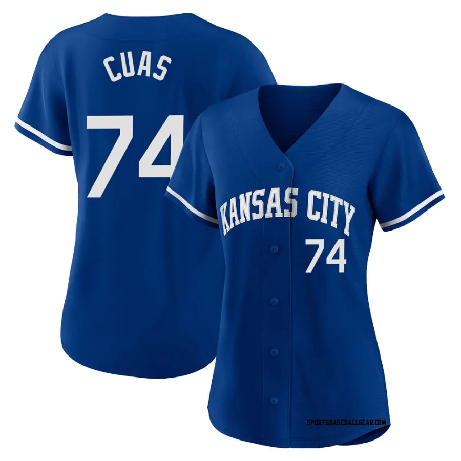 Jose Cuas Men's Kansas City Royals Royal Replica 2022 Alternate Jersey