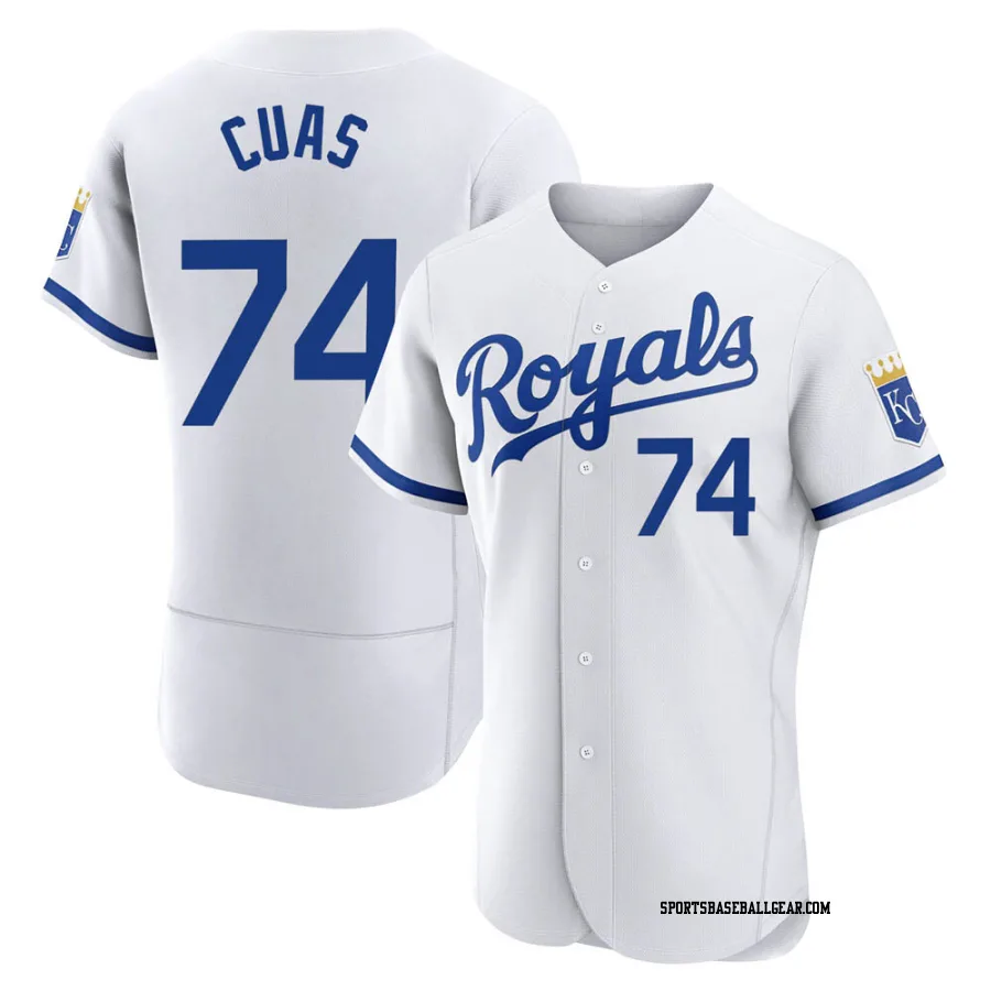 Jose Cuas Men's Kansas City Royals White Authentic 2022 Home Jersey