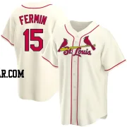 Jose Fermin Youth St. Louis Cardinals Cream Replica Alternate Jersey