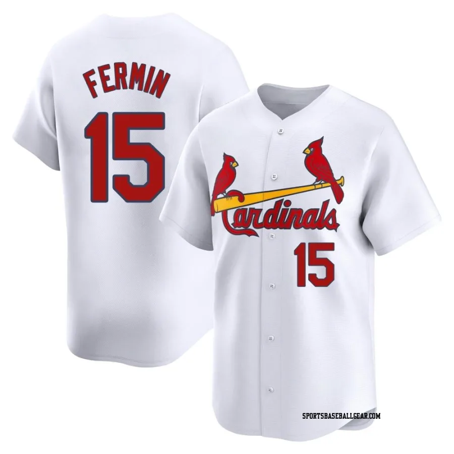 Jose Fermin Youth St. Louis Cardinals White Limited Home Jersey