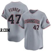 Jose Ferrer Men's Washington Nationals Gray Limited Road Jersey