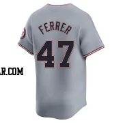 Jose Ferrer Men's Washington Nationals Gray Limited Road Jersey