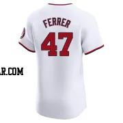 Jose Ferrer Men's Washington Nationals White Elite Home Jersey
