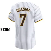 Jose Iglesias Men's San Diego Padres White Elite Home Jersey