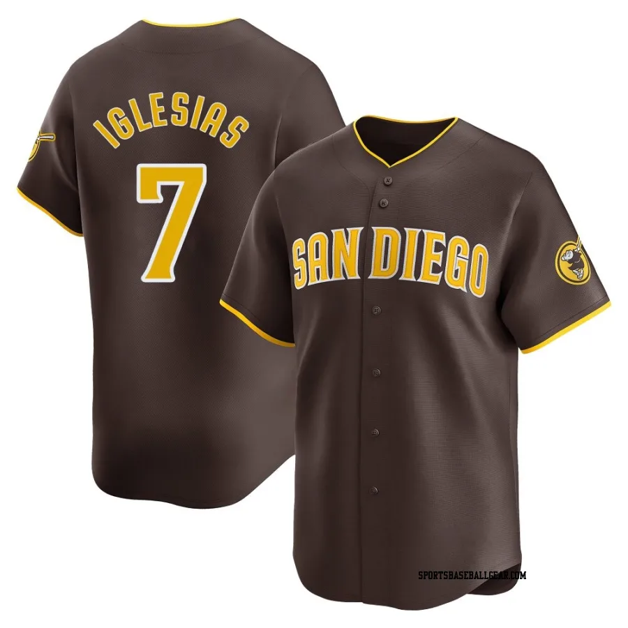 Jose Iglesias Youth San Diego Padres Brown Limited Away Jersey