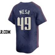 Jose Mesa Men's Cleveland Guardians Navy Limited 2024 City Connect Jersey