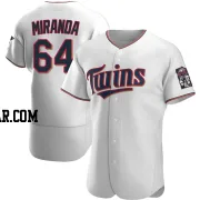 Jose Miranda Men's Minnesota Twins White Authentic Home Jersey
