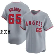 Jose Quijada Men's Los Angeles Angels Gray Limited Away Jersey