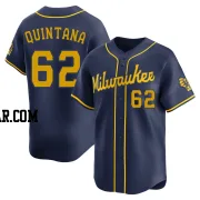 Jose Quintana Youth Milwaukee Brewers Navy Limited Alternate Jersey
