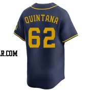 Jose Quintana Youth Milwaukee Brewers Navy Limited Alternate Jersey