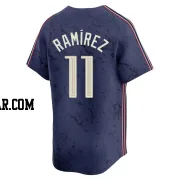 Jose Ramirez Men's Cleveland Guardians Navy Limited 2024 City Connect Jersey
