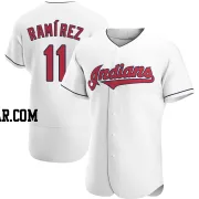 Jose Ramirez Men's Cleveland Guardians White Authentic Home Jersey