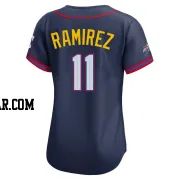 Jose Ramirez Women's Cleveland Guardians Navy Limited American League 2025 All-Star Edition Jersey