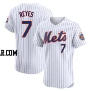 Jose Reyes Men's New York Mets White Elite Home Jersey
