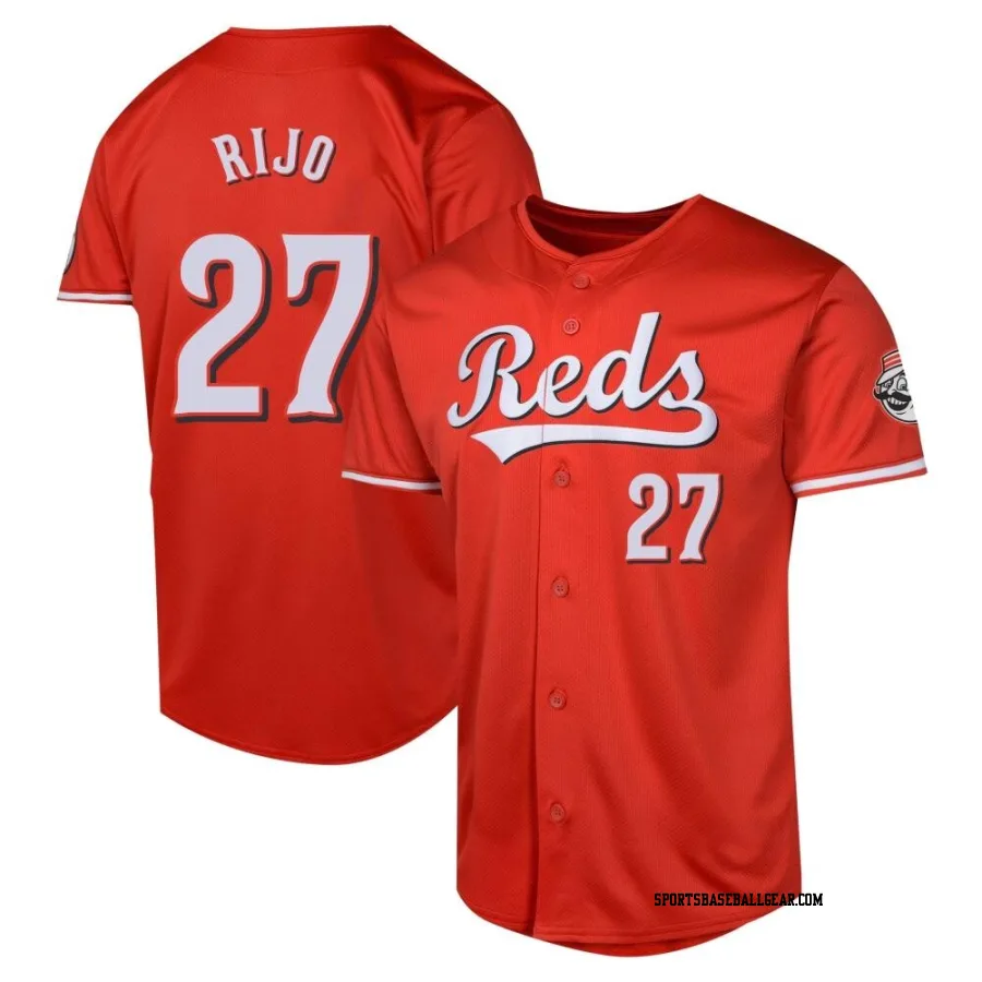 Jose Rijo Men's Cincinnati Reds Red Limited Alternate Jersey