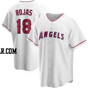 Jose Rojas Men's Los Angeles Angels White Replica Home Jersey