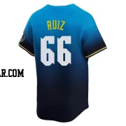 Jose Ruiz Men's Philadelphia Phillies Blue Limited 2024 City Connect Jersey