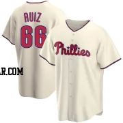 Jose Ruiz Youth Philadelphia Phillies Cream Replica Alternate Jersey