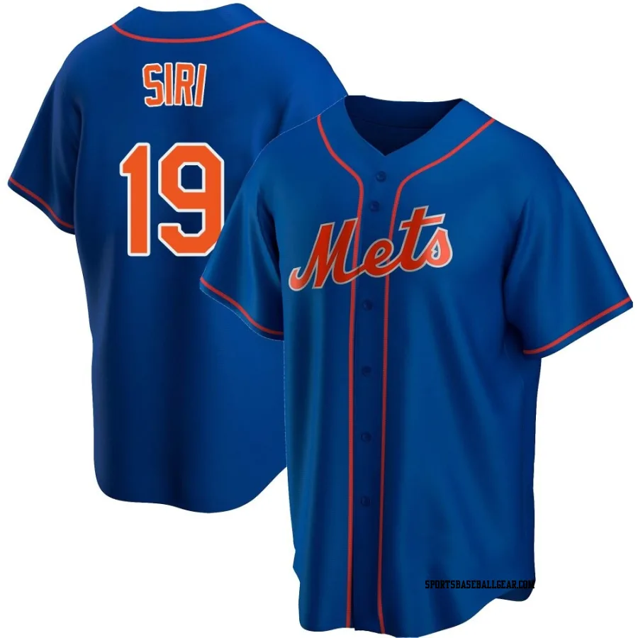 Jose Siri Men's New York Mets Royal Replica Alternate Jersey