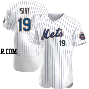 Jose Siri Men's New York Mets White Authentic Home Jersey