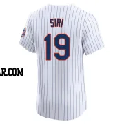 Jose Siri Men's New York Mets White Elite Home Jersey