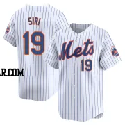 Jose Siri Men's New York Mets White Limited Home Jersey