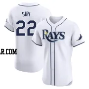 Jose Siri Men's Tampa Bay Rays White Elite Home Jersey