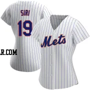 Jose Siri Women's New York Mets White Authentic Home Jersey