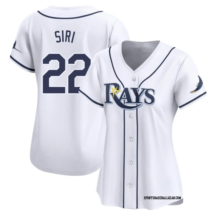 Jose Siri Women's Tampa Bay Rays White Limited Home Jersey