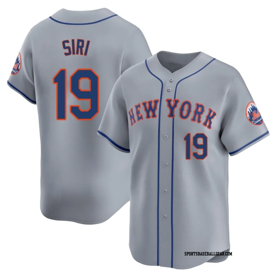 Jose Siri Youth New York Mets Gray Limited Away Jersey