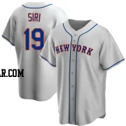 Jose Siri Youth New York Mets Gray Replica Road Jersey