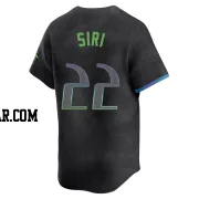 Jose Siri Youth Tampa Bay Rays Charcoal Limited 2024 City Connect Jersey