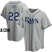 Jose Siri Youth Tampa Bay Rays Gray Replica Road Jersey