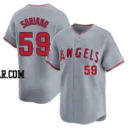 Jose Soriano Youth Los Angeles Angels Gray Limited Away Jersey