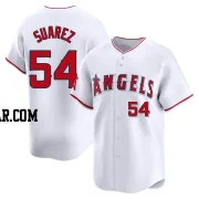 Jose Suarez Men's Los Angeles Angels White Limited Home Jersey