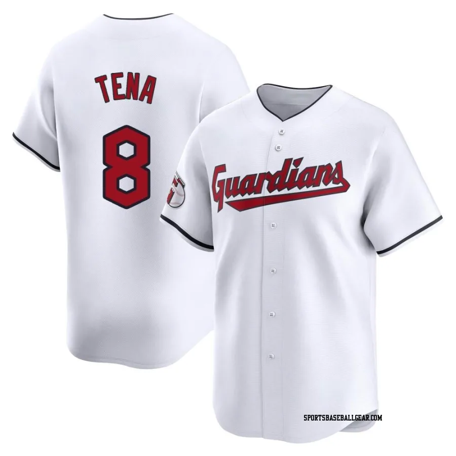 Jose Tena Youth Cleveland Guardians White Limited Home Jersey