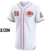 Jose Trevino Men's Cincinnati Reds White Elite Home Jersey