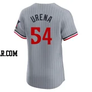 Jose Urena Men's Minnesota Twins Gray Elite Road Jersey