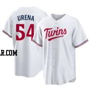 Jose Urena Men's Minnesota Twins White Replica Home Jersey