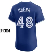 Jose Urena Men's Toronto Blue Jays Royal Elite Alternate Jersey