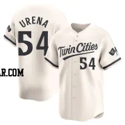 Jose Urena Youth Minnesota Twins Cream Limited Alternate Jersey