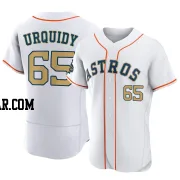 Jose Urquidy Men's Houston Astros Gold Authentic White 2023 Collection Jersey