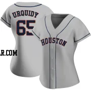 Jose Urquidy Women's Houston Astros Gray Replica Road 2020 Jersey