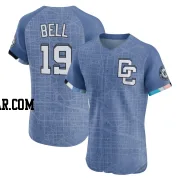Josh Bell Men's Washington Nationals Blue Elite 2025 City Connect Jersey