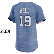 Josh Bell Men's Washington Nationals Blue Elite 2025 City Connect Jersey