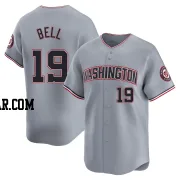 Josh Bell Men's Washington Nationals Gray Limited Road Jersey