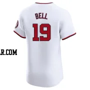 Josh Bell Men's Washington Nationals White Elite Home Jersey